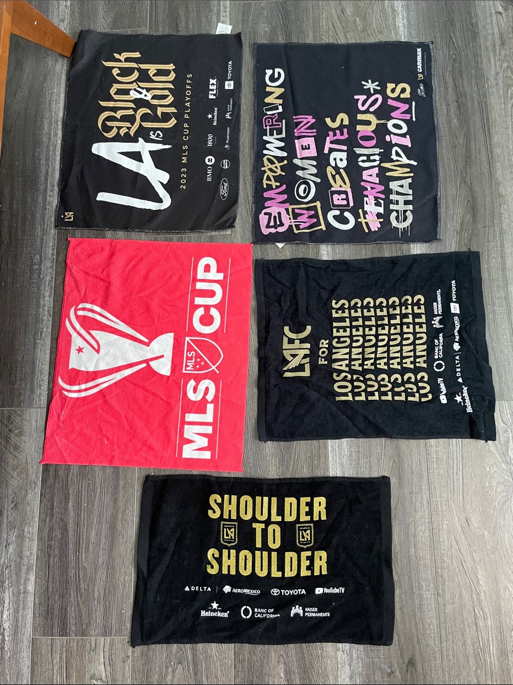 LAFC Supporter Rally Towels
